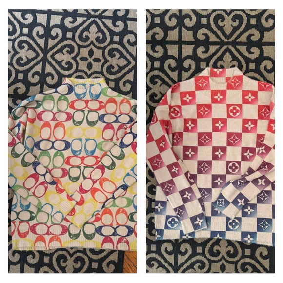 Colorful Patterned Sweaters - Picture 2 of 9